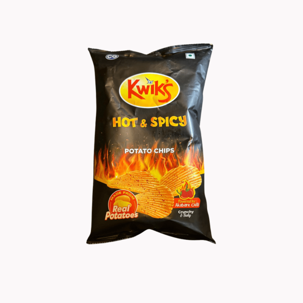 Kwiks Hot & spicy Potato chips