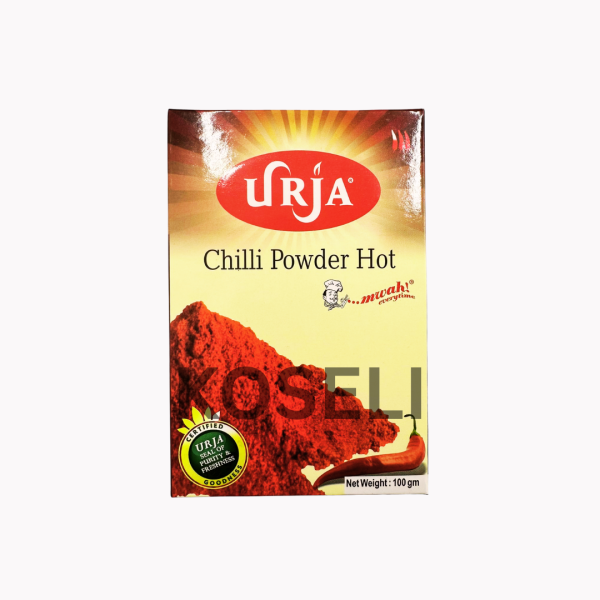 Urja Chilli Powder Hot 100GM